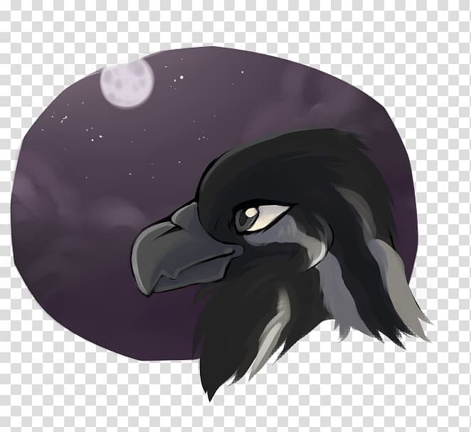 Penguin Flightless bird Purple Beak, moonlight transparent background PNG clipart