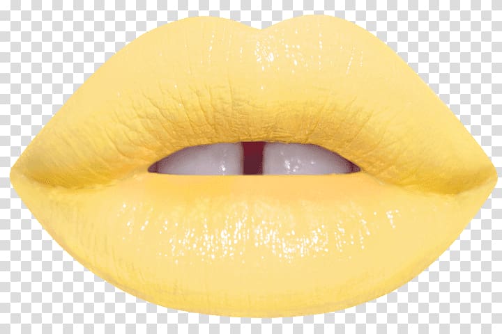 Lipstick Yellow Cosmetics Lime Crime Velvetines, lipstick transparent background PNG clipart