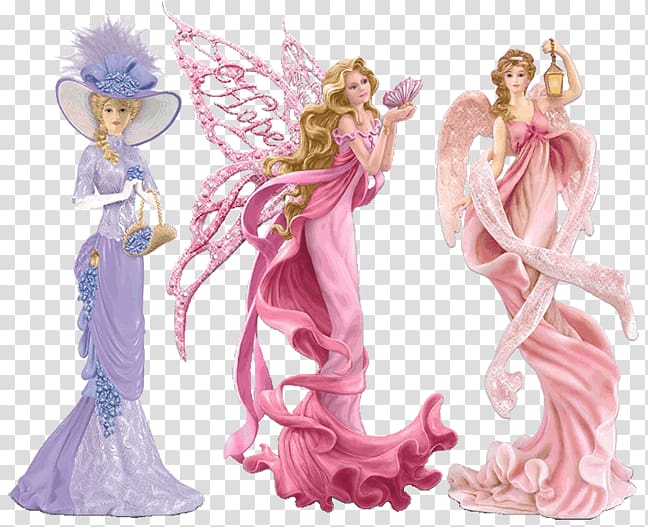 Bradford Exchange Figurine Fairy Pink ribbon Breast cancer awareness, others transparent background PNG clipart