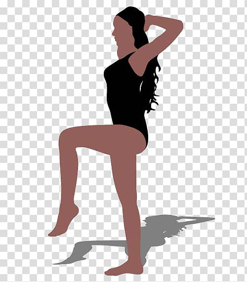 Silhouette Bodybuilding Physical fitness, Beauty Fitness transparent background PNG clipart