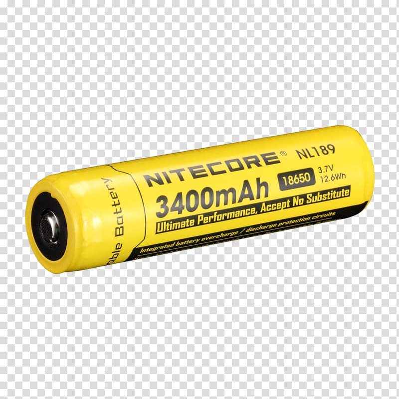 Battery charger Lithium-ion battery Flashlight Tactical light, Battery transparent background PNG clipart
