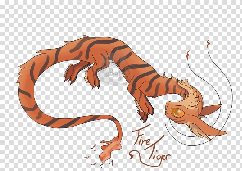 Velociraptor Dragon Claw , fire tiger transparent background PNG clipart