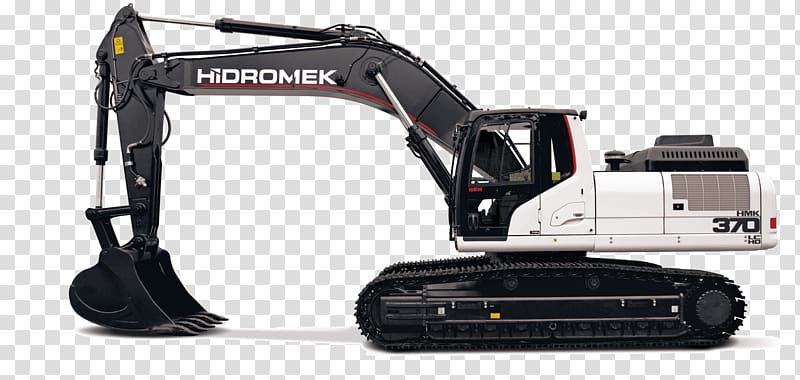 Caterpillar Inc. Excavator Hidromek Backhoe loader Heavy Machinery, excavator transparent background PNG clipart