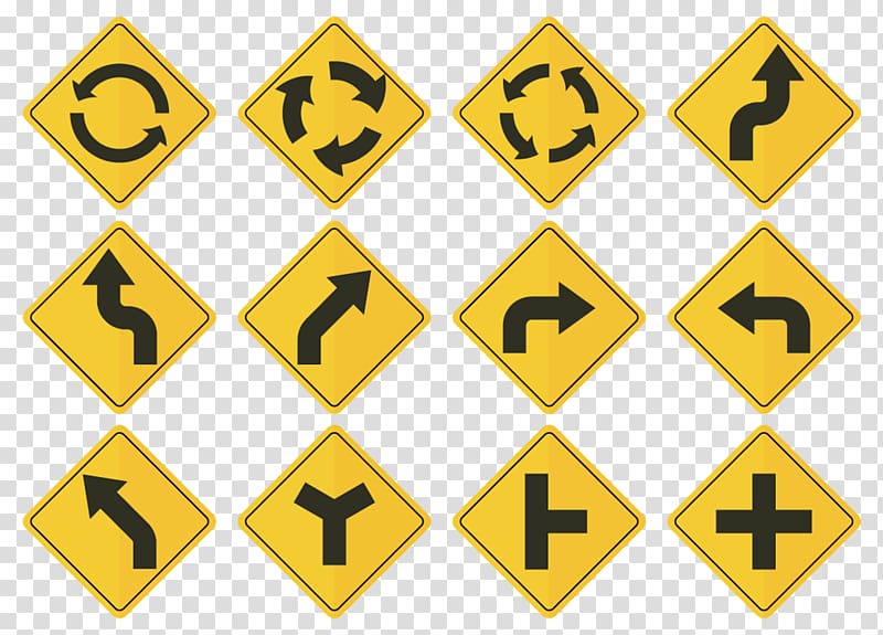 Arrow Icon, Road sign arrow transparent background PNG clipart