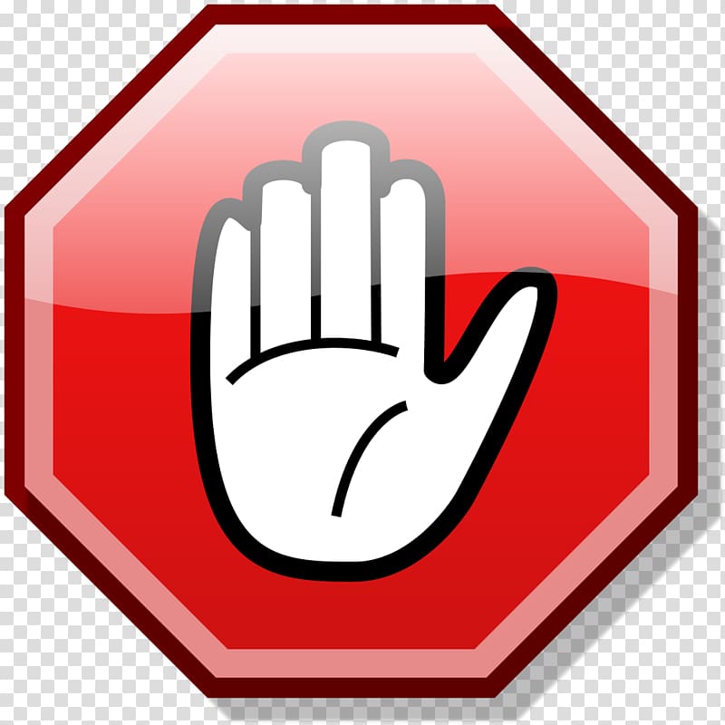 Stop sign Hand Nuvola , STOP transparent background PNG clipart