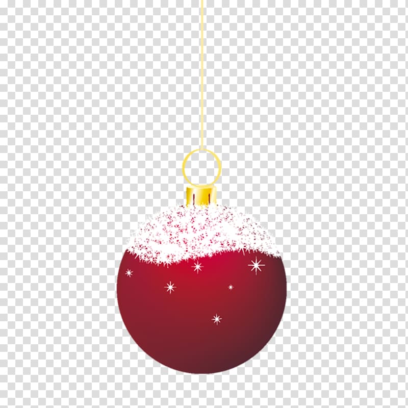 Christmas ornament Heart Pattern, Red bell Christmas ornaments transparent background PNG clipart