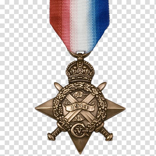 First World War World War I Victory Medal 1914–15 Star British War Medal, medal transparent background PNG clipart