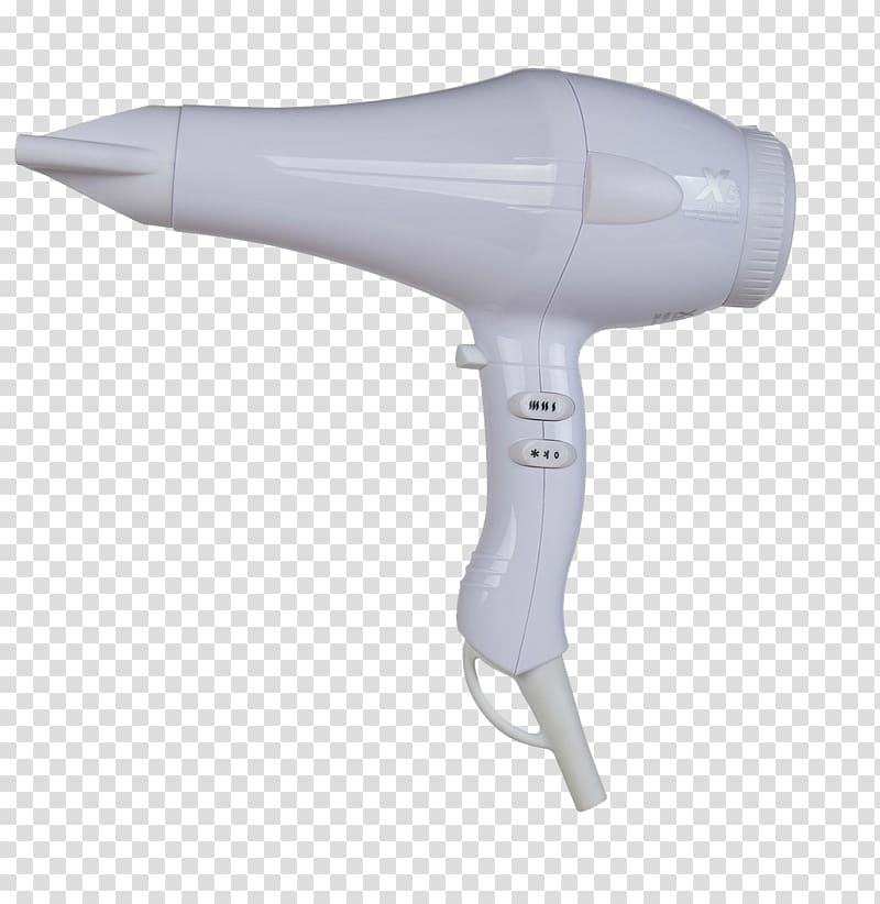 Hair dryer Hair care Barber Beauty Parlour, Pure white Hair Dryer transparent background PNG clipart