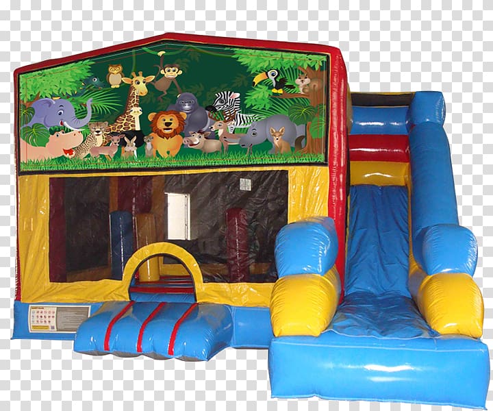 Inflatable Bouncers Playground slide Castle, Castle transparent background PNG clipart