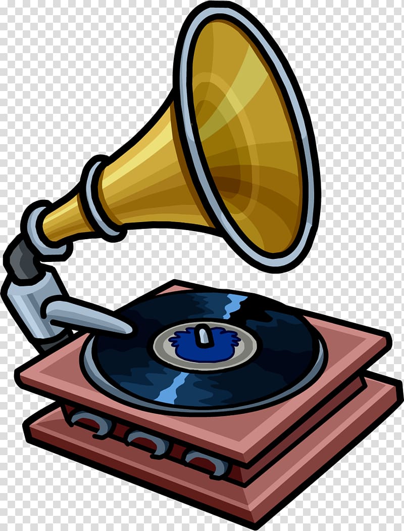 Phonograph record Sound Recording and Reproduction Gramophone Club Penguin, (3) transparent background PNG clipart