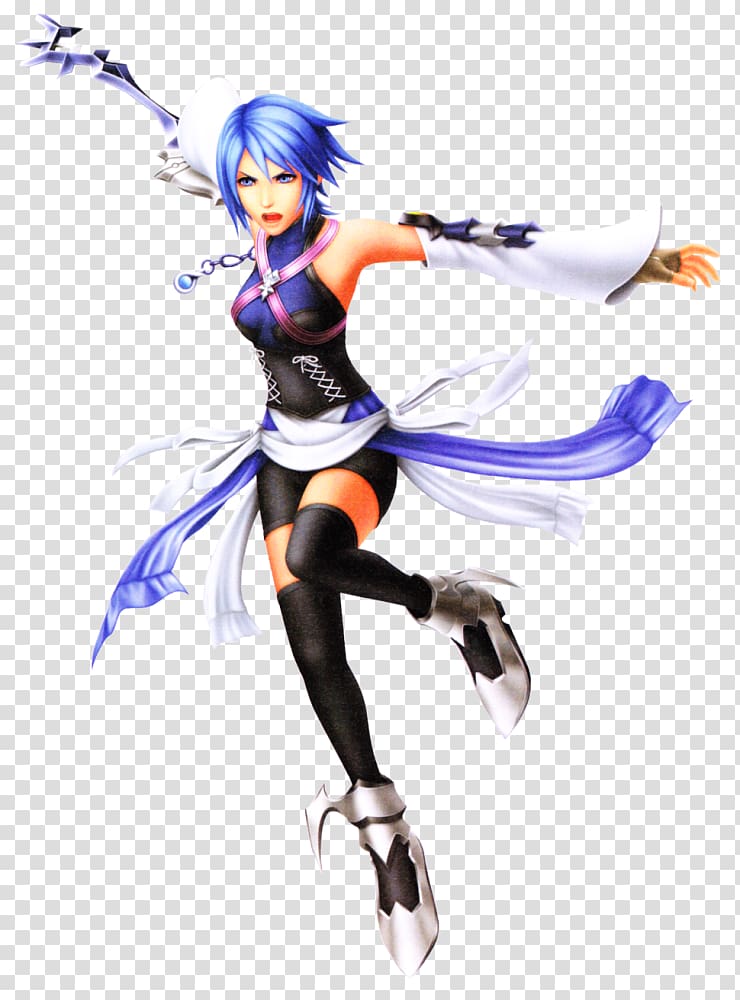 Kingdom Hearts Birth by Sleep Kingdom Hearts III Kingdom Hearts HD 1.5 Remix Kingdom Hearts 3D: Dream Drop Distance Aqua, aqua kingdom hearts render transparent background PNG clipart