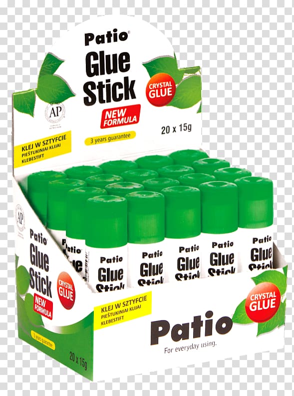 Adhesive Glue stick Gel Patio Green, gluestick transparent background PNG clipart
