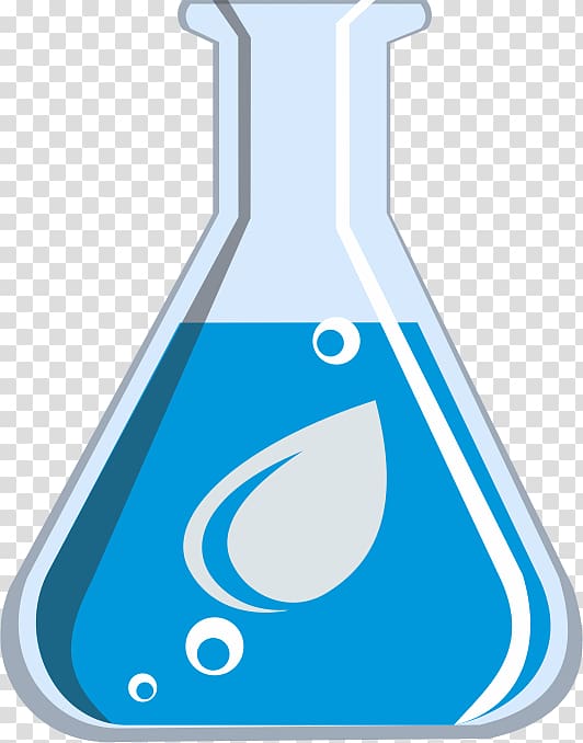 Visual Studio Application Lifecycle Management Chemistry Team Foundation Server Erlenmeyer flask, Celeste transparent background PNG clipart