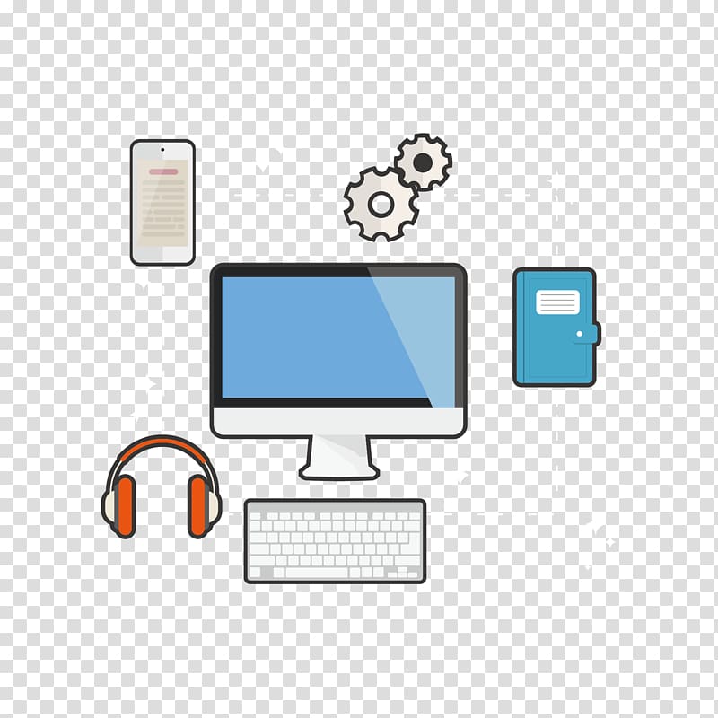 Computer Output device , computer office material transparent background PNG clipart