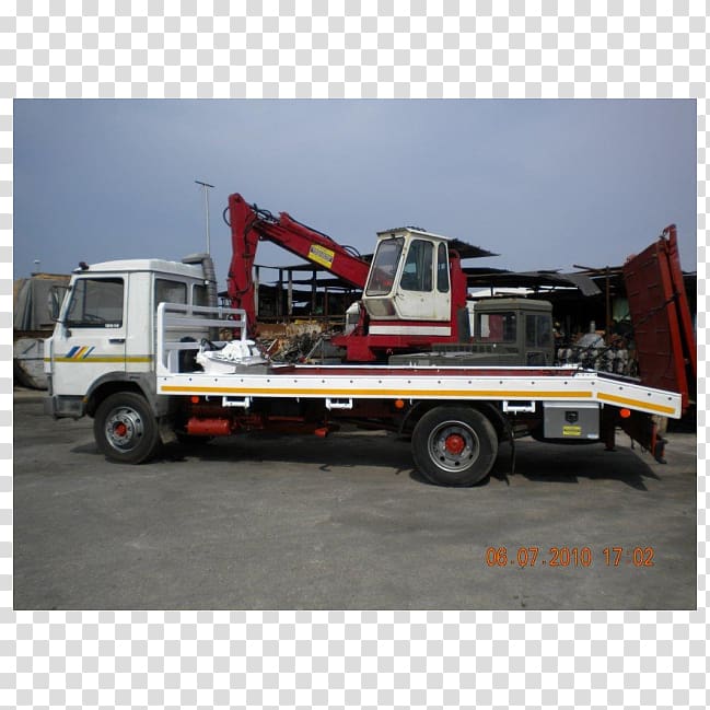 Commercial vehicle Car Truck Machine Crane, car transparent background PNG clipart