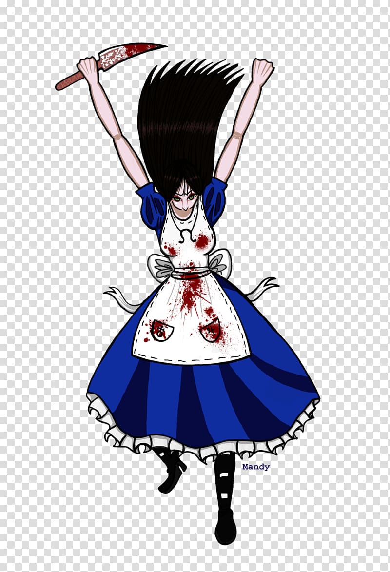 Costume design Character Anime, Alice Liddell transparent background PNG clipart