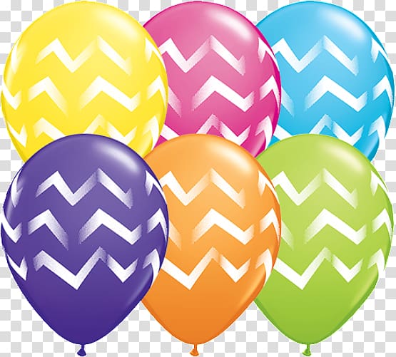 Number 0 Foil Balloon Chevron Stripe Balloons Party Latex Balloons Qualatex, balloon transparent background PNG clipart