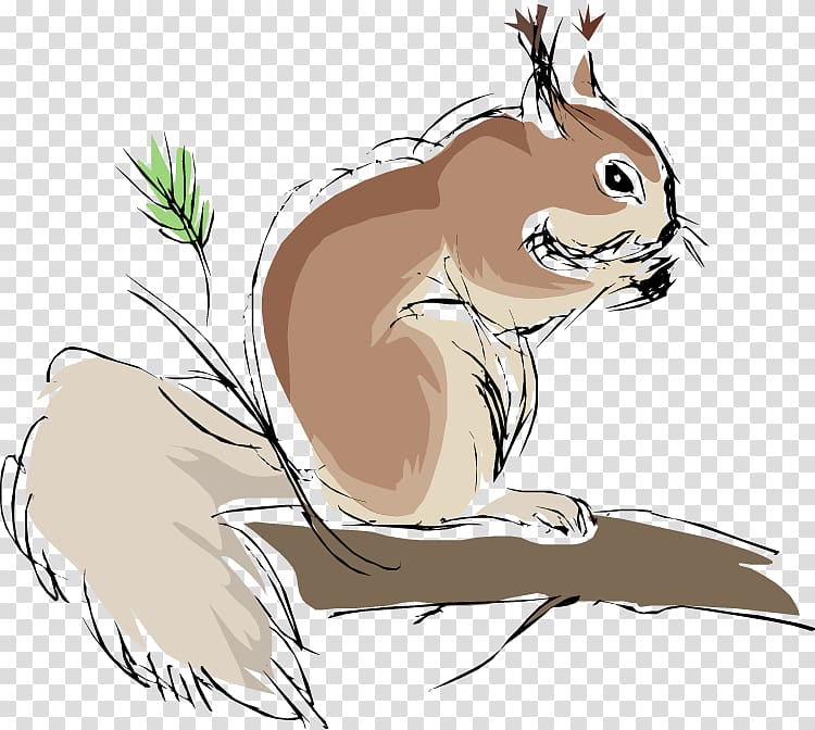 Squirrel Chipmunk Rodent , Yak Animal transparent background PNG clipart