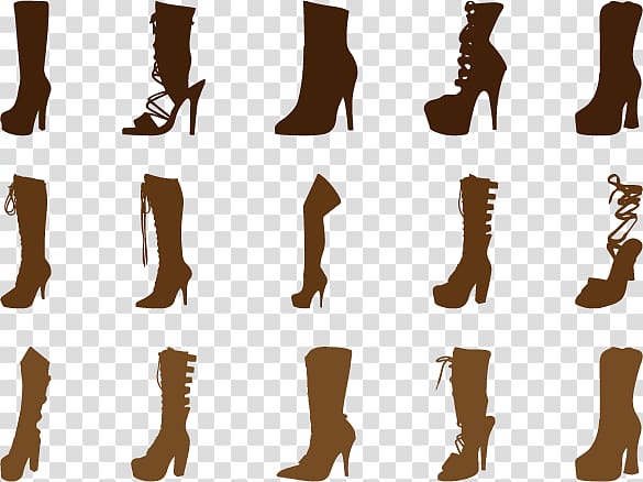 High-heeled footwear Boot Shoe , boots transparent background PNG clipart