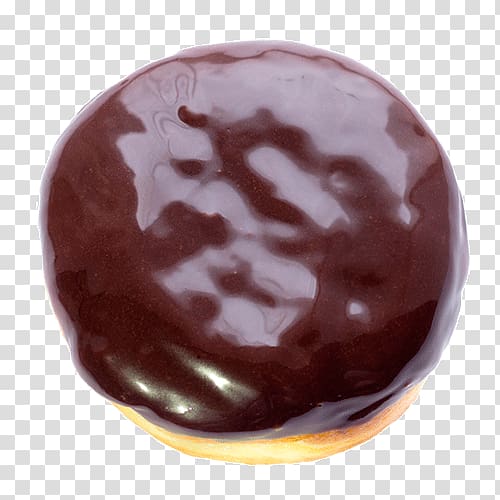 Donuts Bavarian cream Custard Chocolate, chocolate transparent background PNG clipart