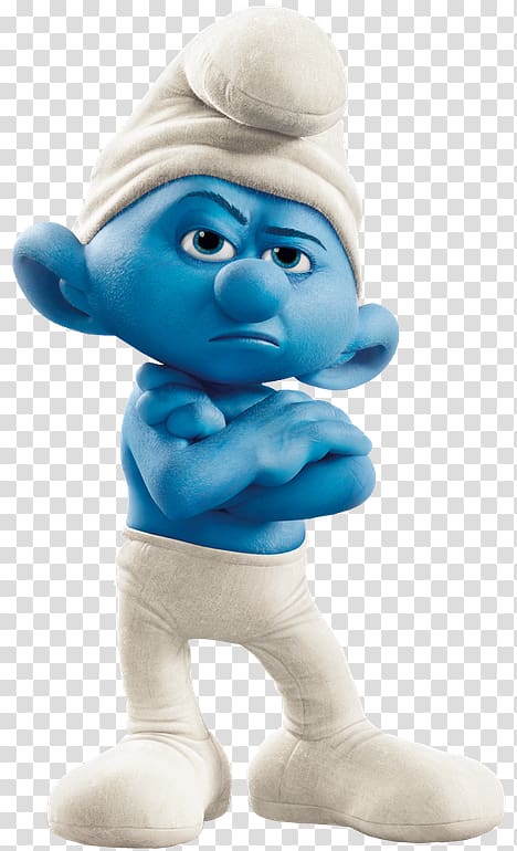 Grouchy Smurf Papa Smurf Brainy Smurf Clumsy Smurf Smurfette, os smurfs transparent background PNG clipart