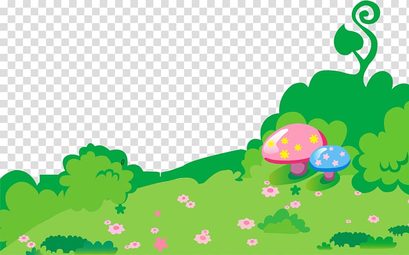 Sheep Cartoon Animation, Hand painted flat park grass transparent background PNG clipart