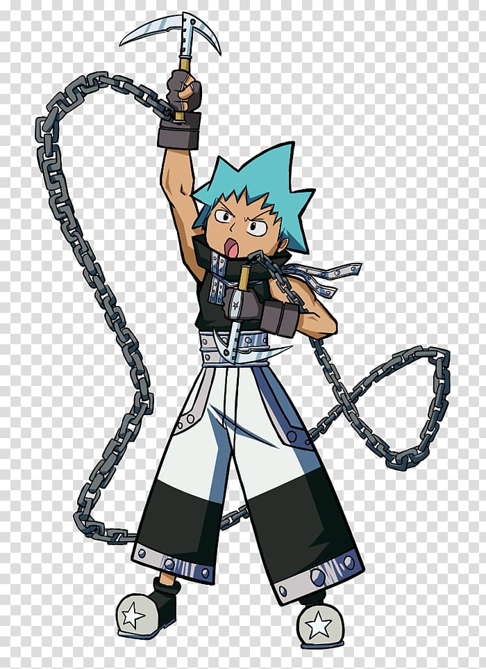 Black Star Soul Eater Evans Maka Albarn Chibi, black star transparent background PNG clipart