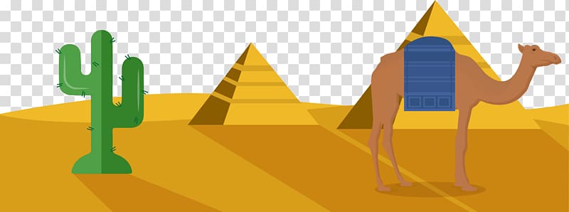 Egyptian pyramids Cartoon Drawing, Cartoon pyramid transparent background PNG clipart