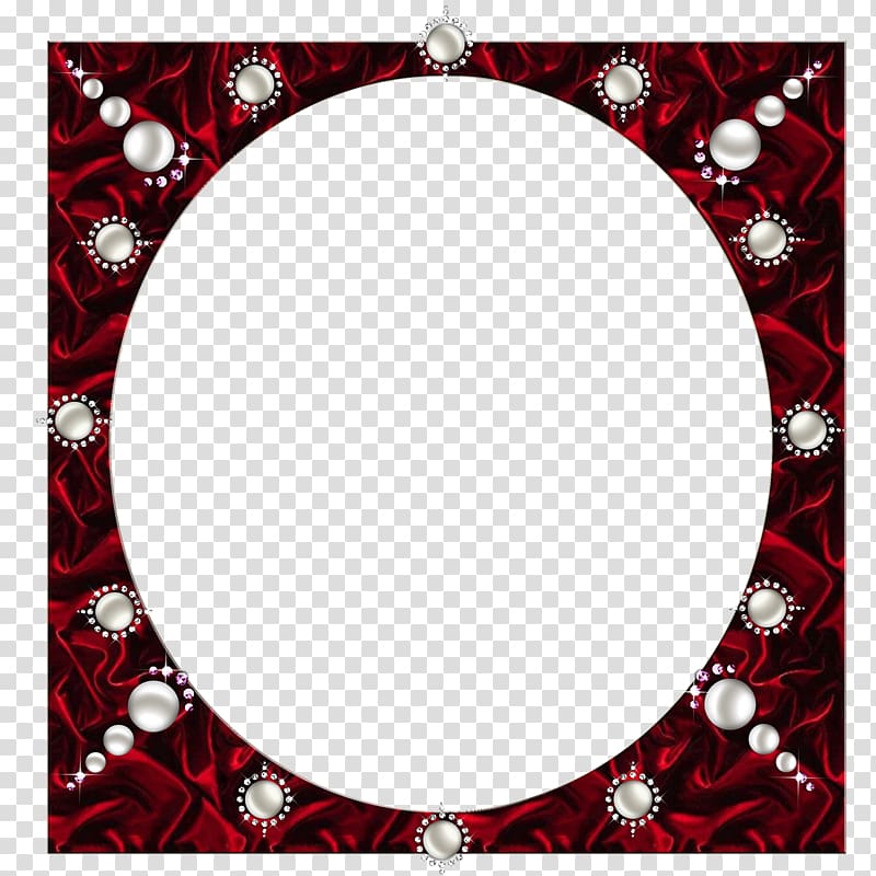 Frames Pearl , dark transparent background PNG clipart