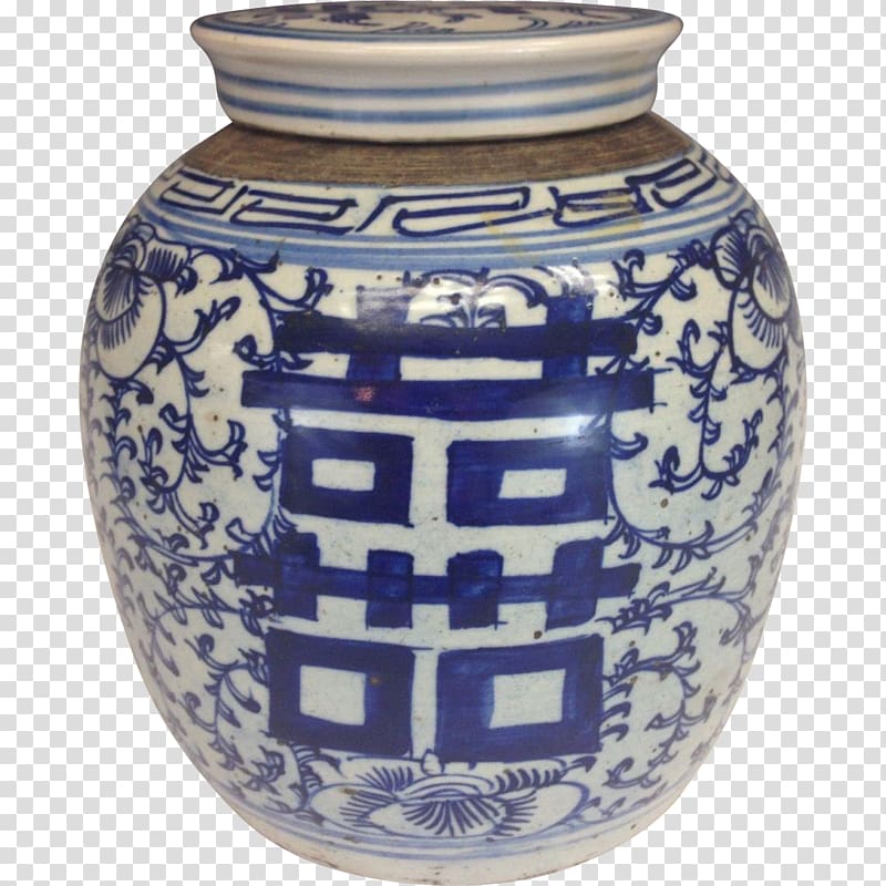Jingdezhen Porcelain Blue and white pottery Chinese ceramics, vase transparent background PNG clipart