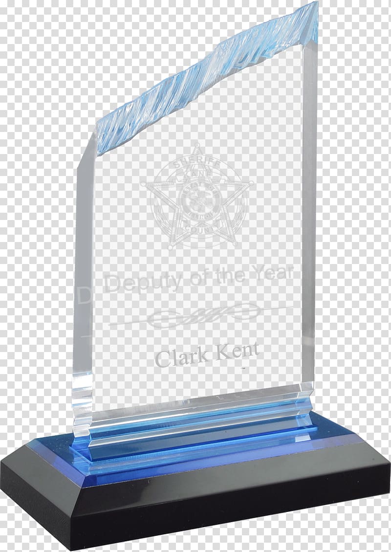 Award Trophy Microsoft Azure, acrylic transparent background PNG clipart