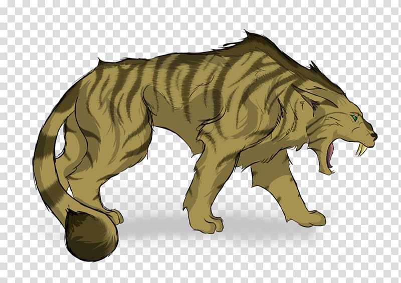 Tiger Lion Cat Cougar Art, roar transparent background PNG clipart