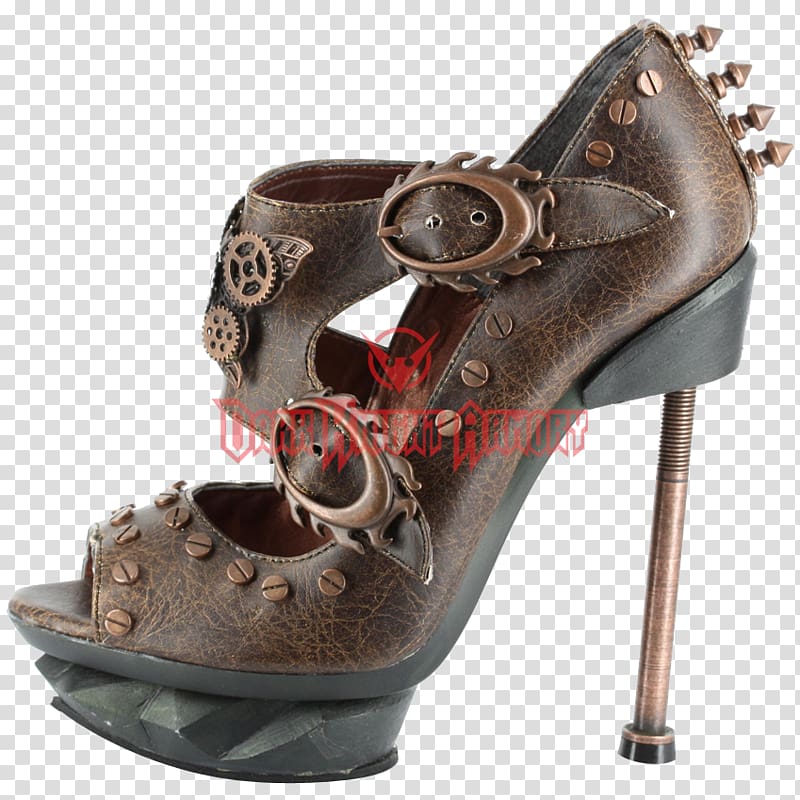 High-heeled shoe Steampunk Sandal H. Joseph 