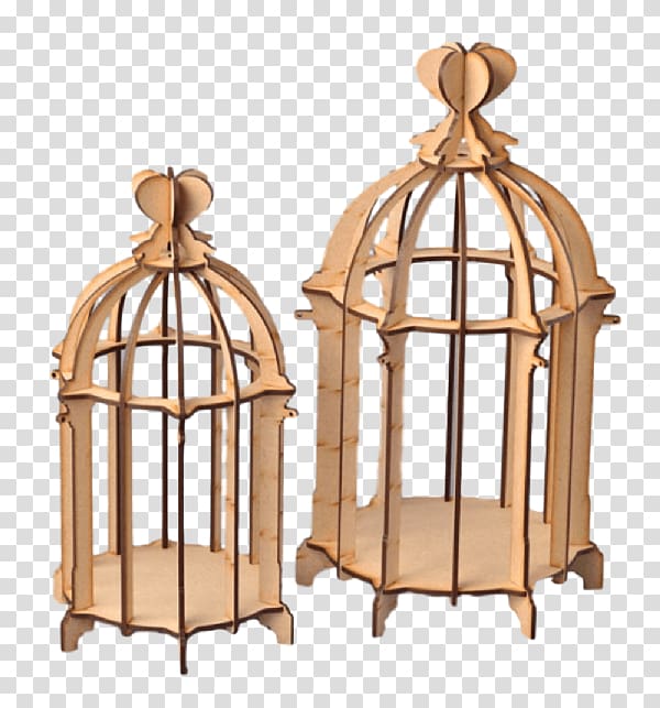 Birdcage 01504 Brass, heart shaped decoration transparent background PNG clipart