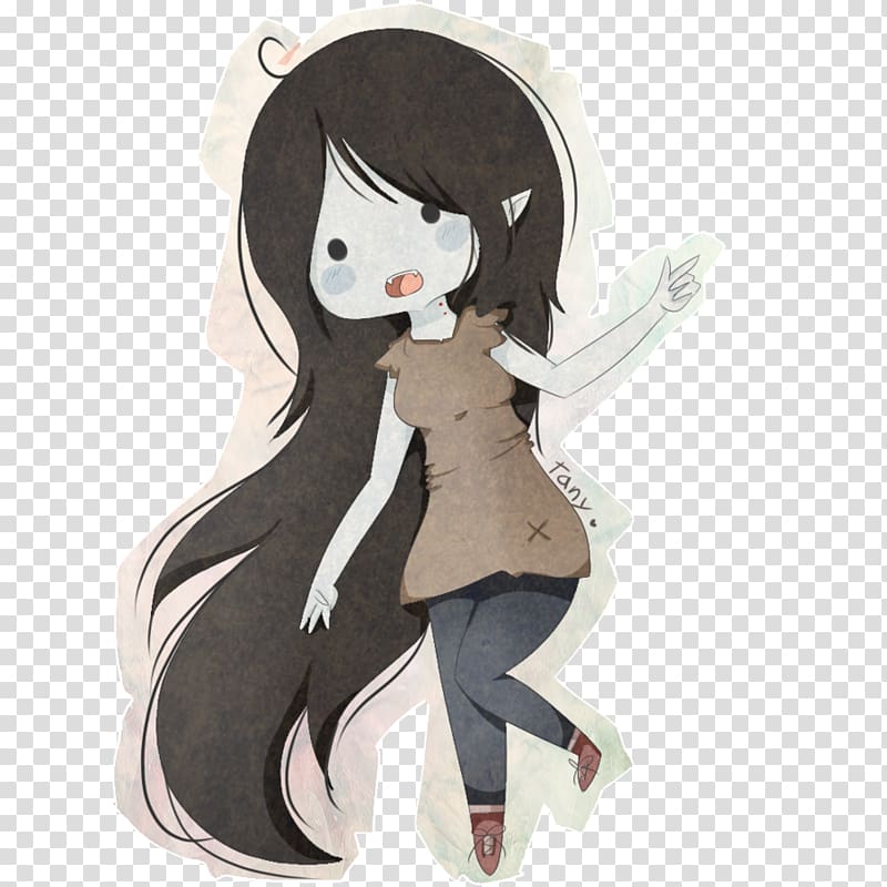 Marceline the Vampire Queen Cartoon Network We Heart It , Roben transparent background PNG clipart