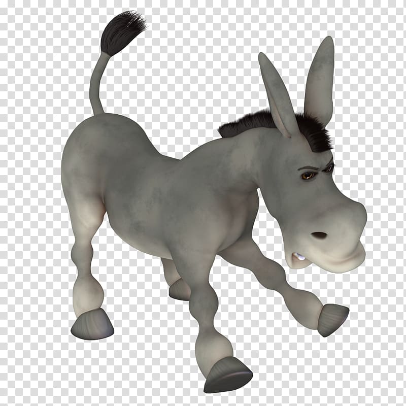 donkey transparent background PNG clipart