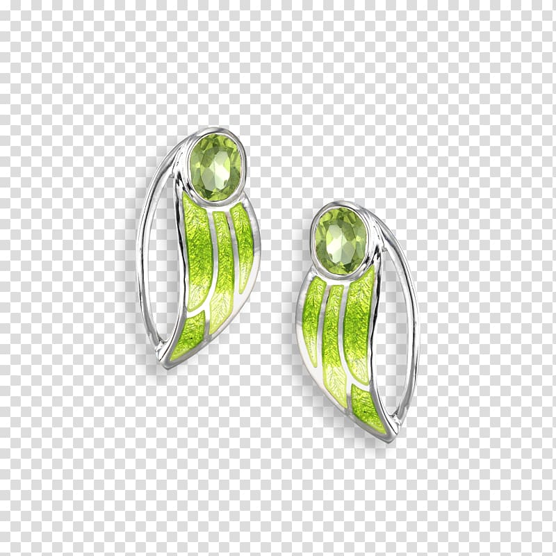 Earring Gemstone Silver Body Jewellery, diamond stud earrings transparent background PNG clipart