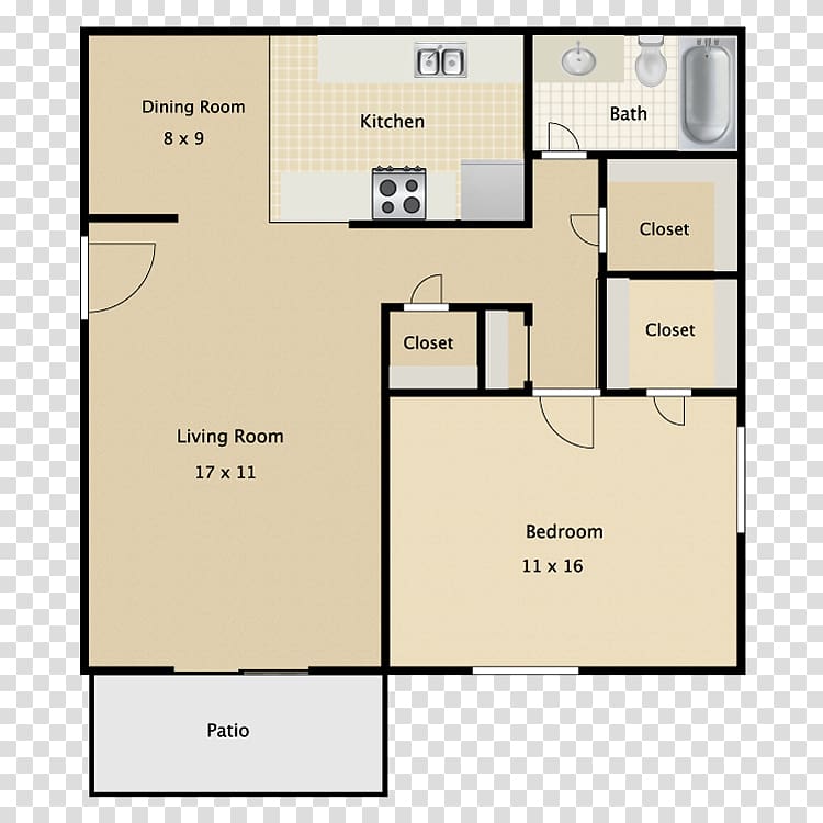 The Landmark Apartment Renting The Enclave Room, apartment transparent background PNG clipart