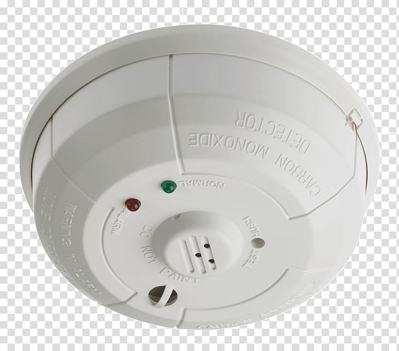 Carbon monoxide detector Security Alarms & Systems Carbon monoxide poisoning Smoke detector, low carbon environmental protection transparent background PNG clipart