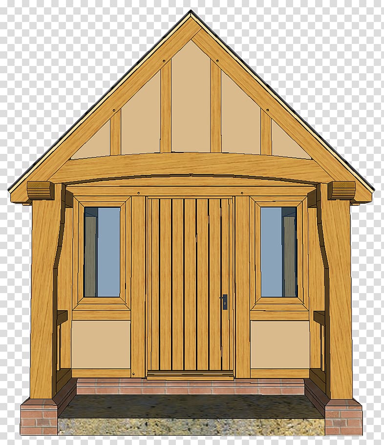 Shed House Timber framing Porch, house transparent background PNG clipart