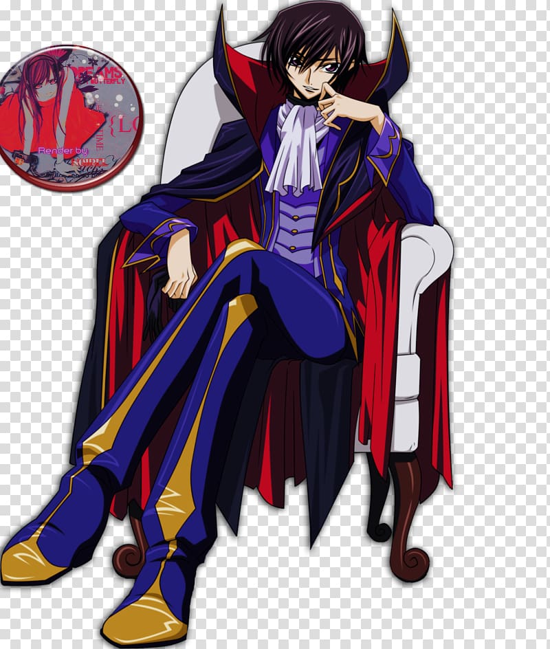 Lelouch Lamperouge C.C. Suzaku Kururugi Shirley Fenette Kallen Stadtfeld, Anime transparent background PNG clipart