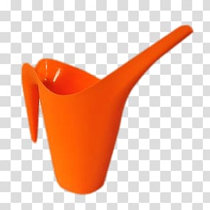 orange watering can illustration, Modern Indoor Watering Can transparent background PNG clipart