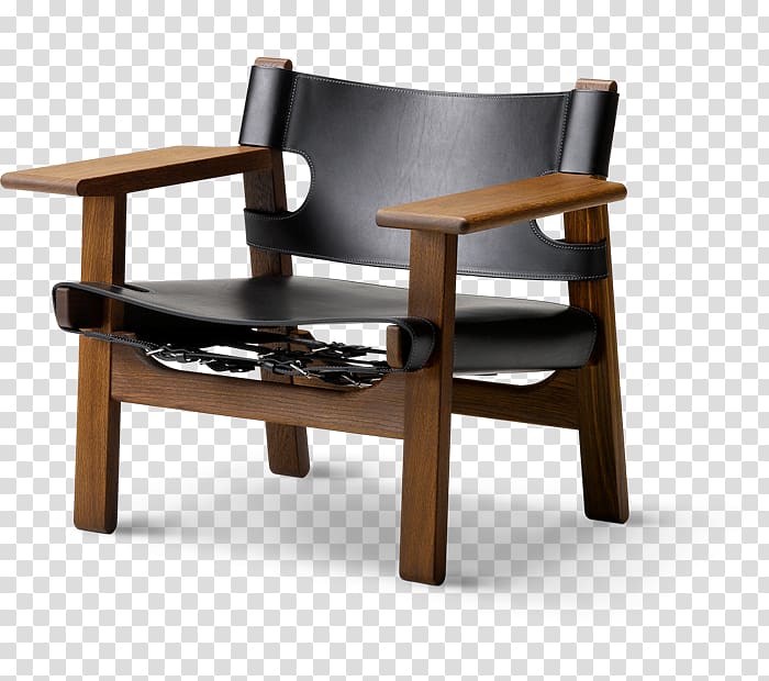 Eames Lounge Chair Fredericia Oak Table, chair transparent background PNG clipart