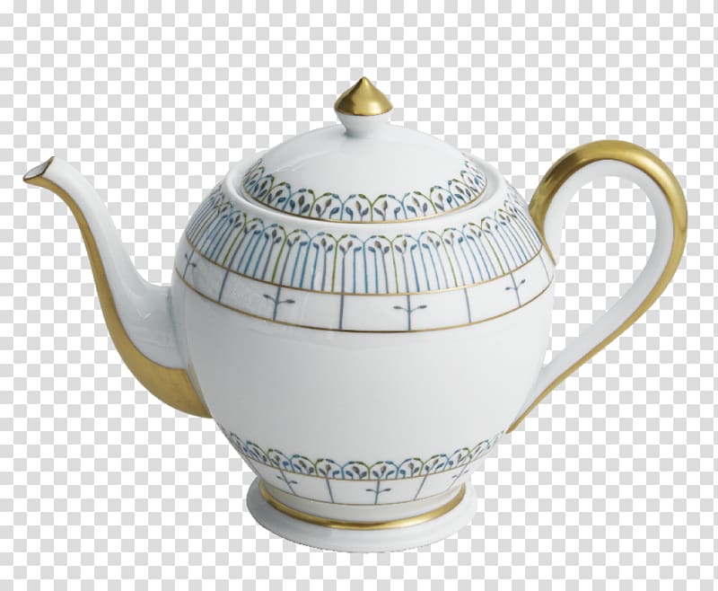 Teapot Kettle Porcelain Haviland & Co., teapot transparent background PNG clipart