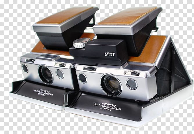 MiNT camera Polaroid Corporation Digital Cameras graphic film, Polaroid Sx70 transparent background PNG clipart