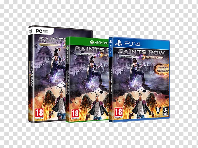 Xbox 360 Saints Row IV Saints Row: Gat out of Hell Open world Expansion pack, saints row 3 art transparent background PNG clipart