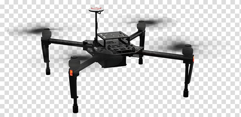 Unmanned aerial vehicle DJI Matrice 600 Pro Quadcopter DJI Matrice 100, future drones transparent background PNG clipart