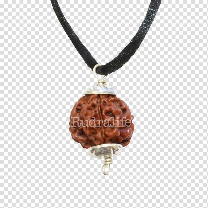 Rudraksha Locket Rudralife Necklace Jewellery, nazar transparent background PNG clipart