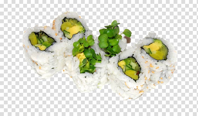 California roll Makizushi Gimbap Sushi Japanese Cuisine, sushi transparent background PNG clipart