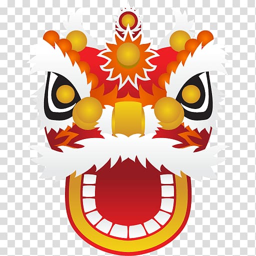 Chinese dragon illustration, Dragon Head transparent background PNG clipart